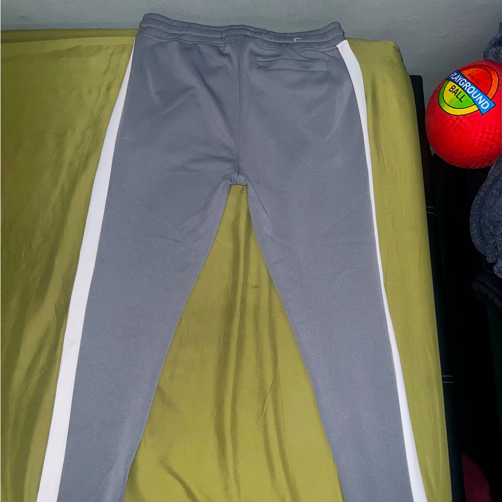 Track Pants Grey and White